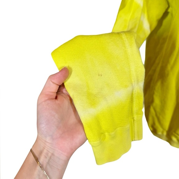 FREECITY Lucky Rabbit Sweatshirt Glowplant Yellow Rabbit Supersaturated Sunfade - Picture 6 of 12